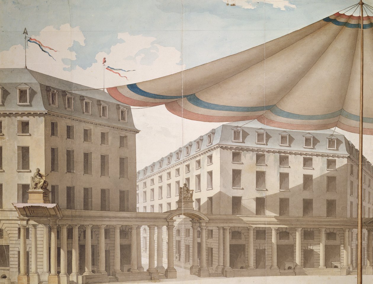 Design til udsmykning af Place de l