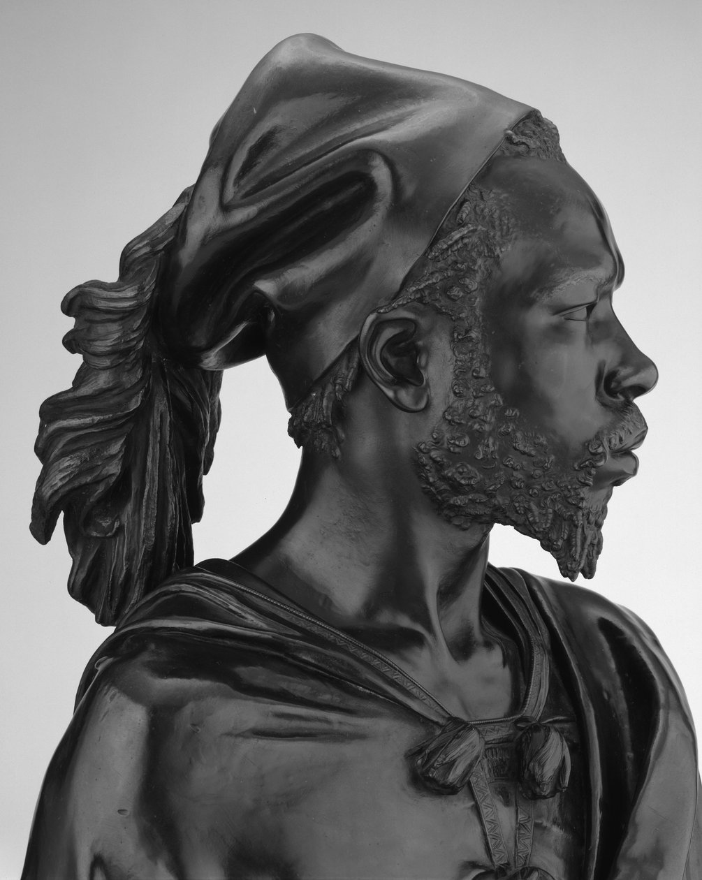 Buste af Saïd Abdallah fra Darfour-folket af Charles Henri Joseph Cordier