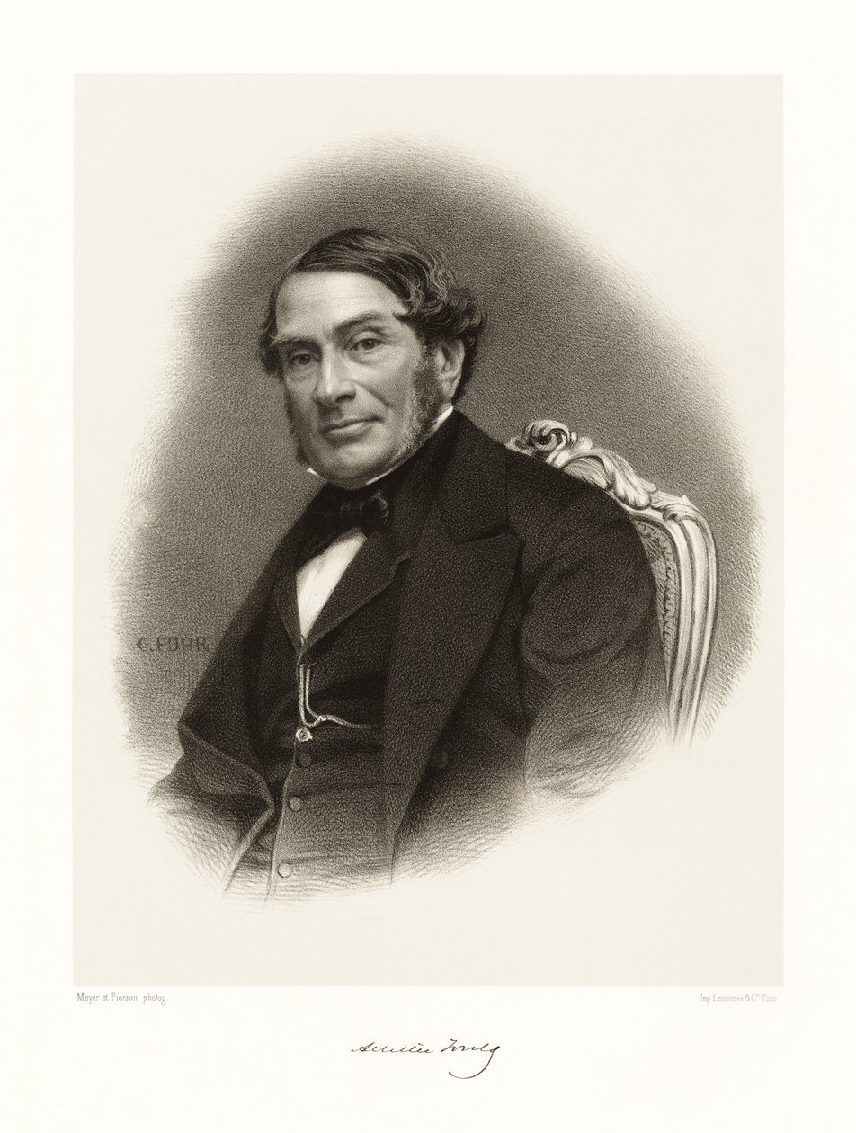 Achille Fould, 1865-66 af Charles Jeremie Fuhr