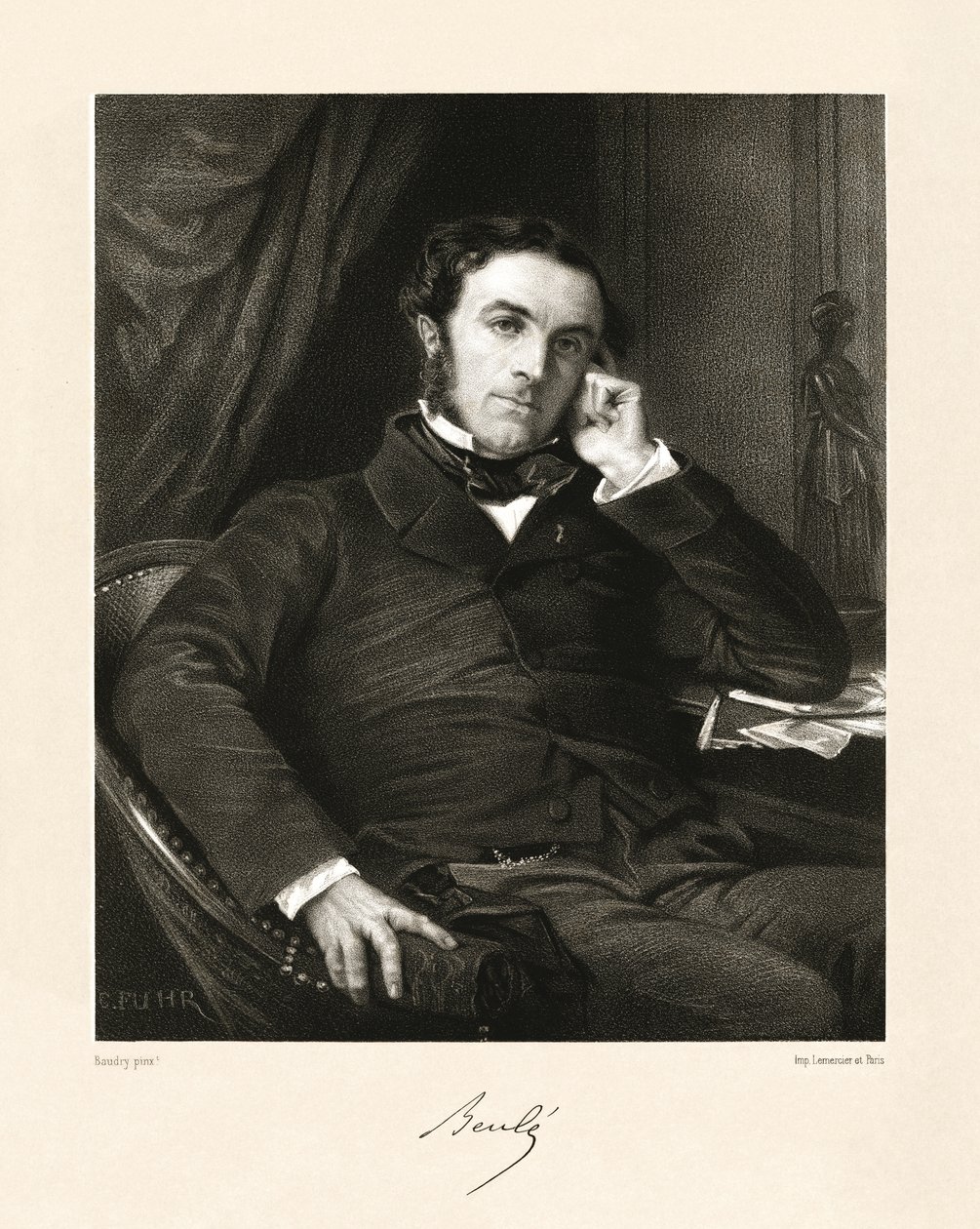 Charles Beulé, 1865-66 af Charles Jeremie Fuhr