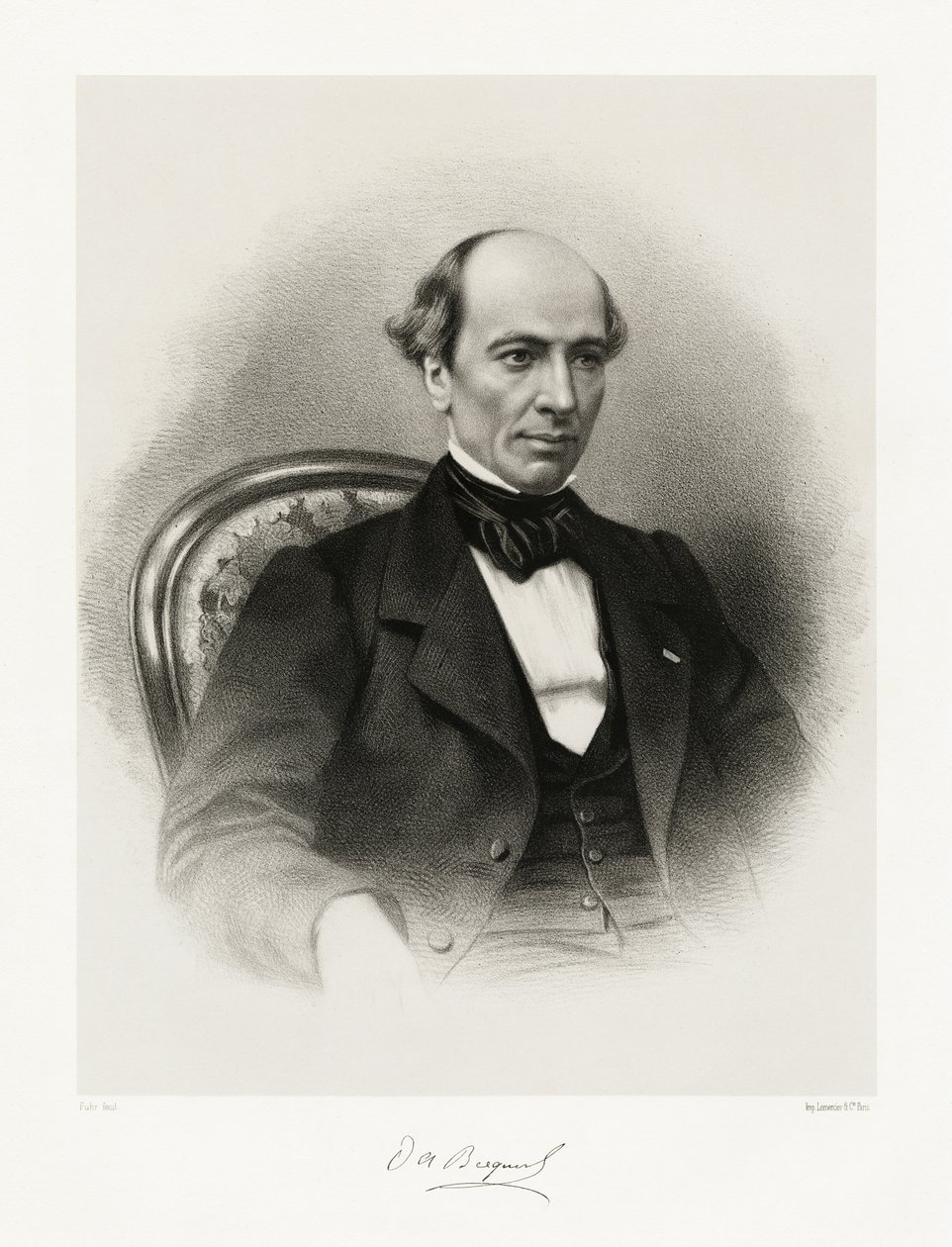 Louis Alfred Becquerel, 1865-66 af Charles Jeremie Fuhr
