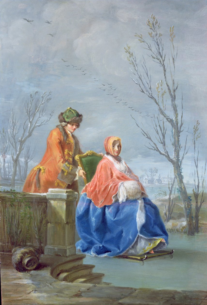 Vinter af Charles-Joseph Flipart