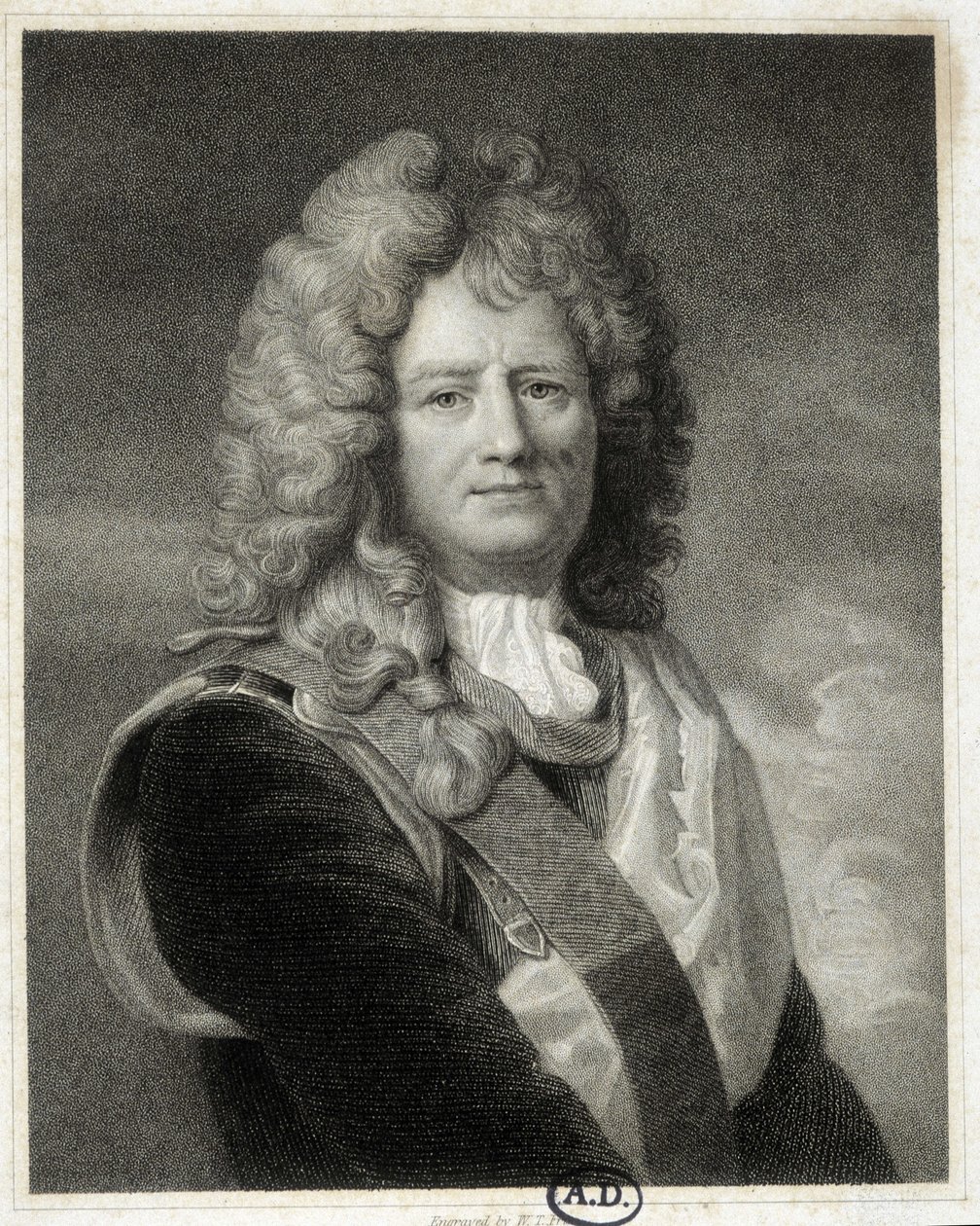 Portræt af Vauban - et maleri af Le Brun af Charles (after) Le Brun