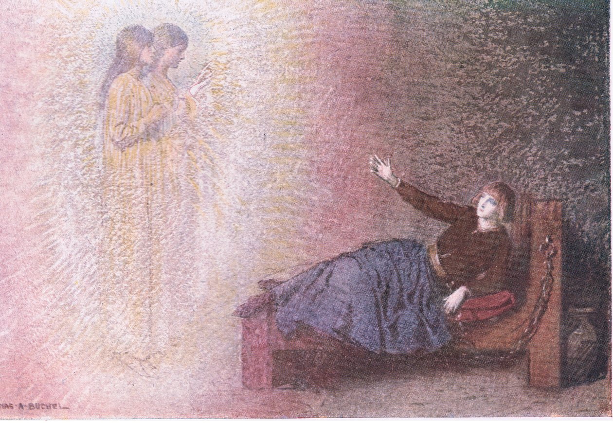 I Jeannes celle, fra The Story of Jeanne D