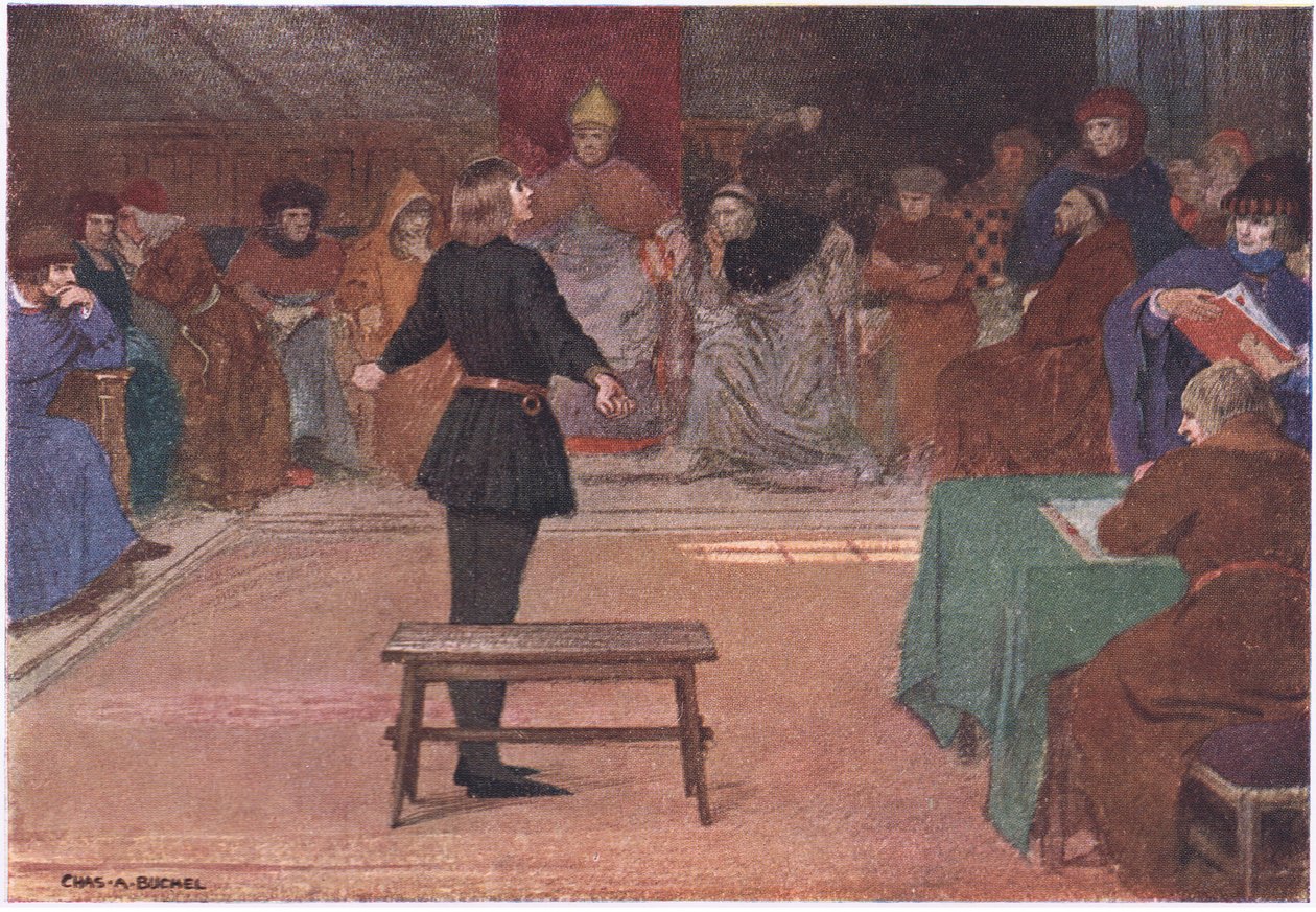Retssagen, fra The Story of Jeanne D