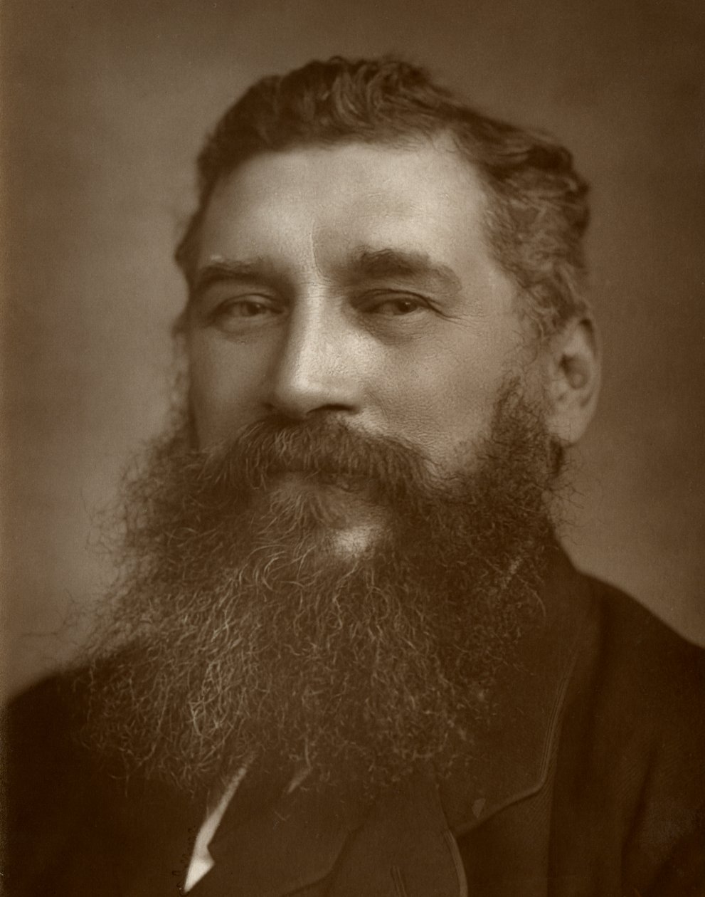 Joseph Knight, britisk forfatter og dramakritiker, 1884 af Charles A. Long