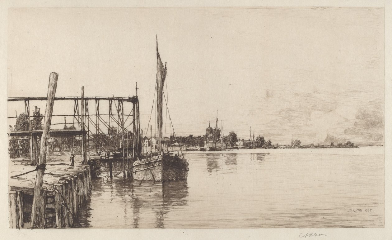 Connecticut River af Charles A. Platt