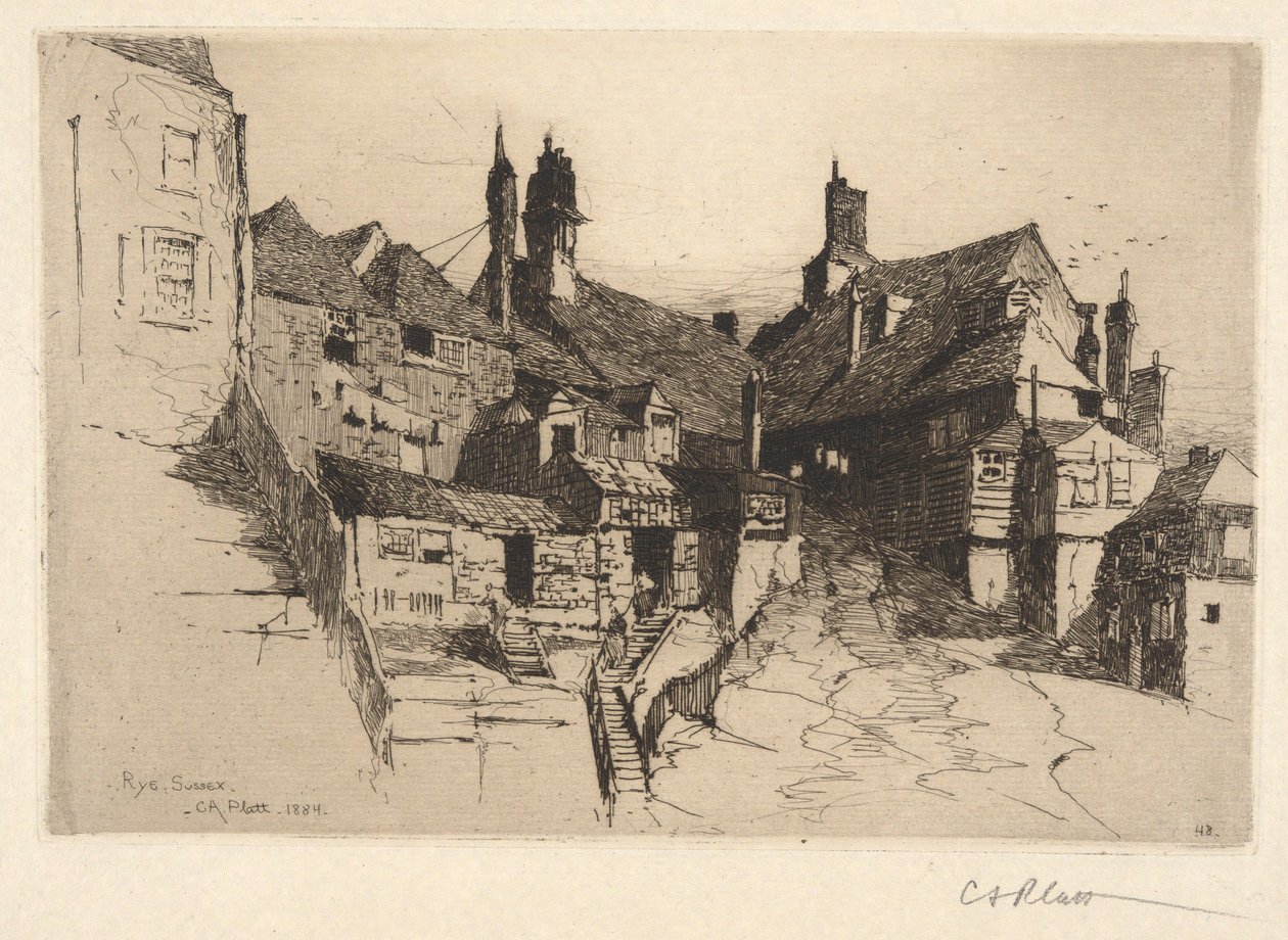 Rye, Sussex af Charles A. Platt