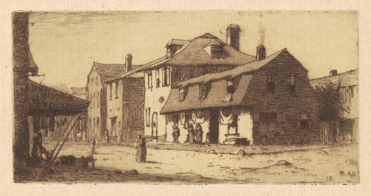Thames Street, Newport af Charles A. Platt