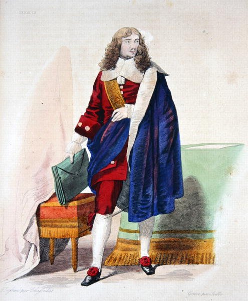 Jean-Baptiste Colbert de Torcy (1619-83), illustration fra 