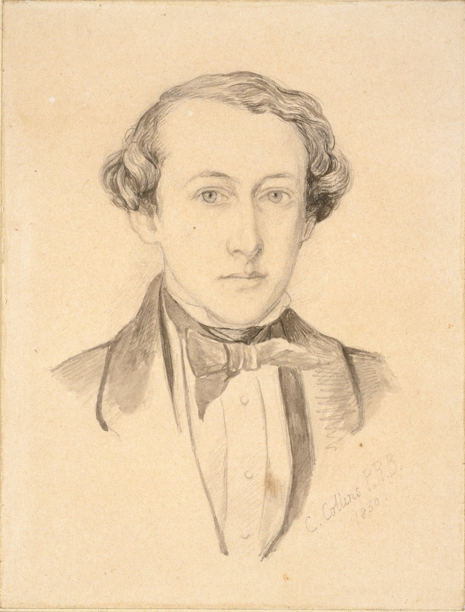 Portræt af Sir John Everett Millais, 1850 af Charles Allston Collins