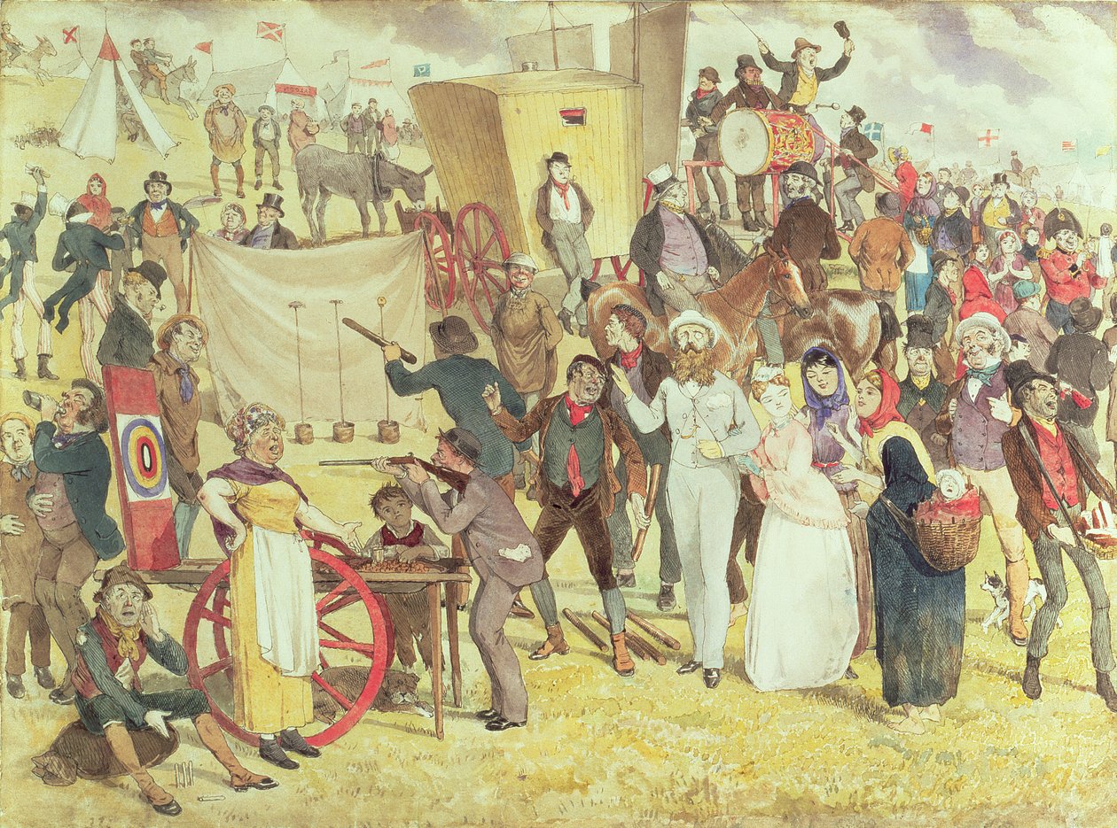 Helligdag eller The Fun of the Fair af Charles Altamont Doyle