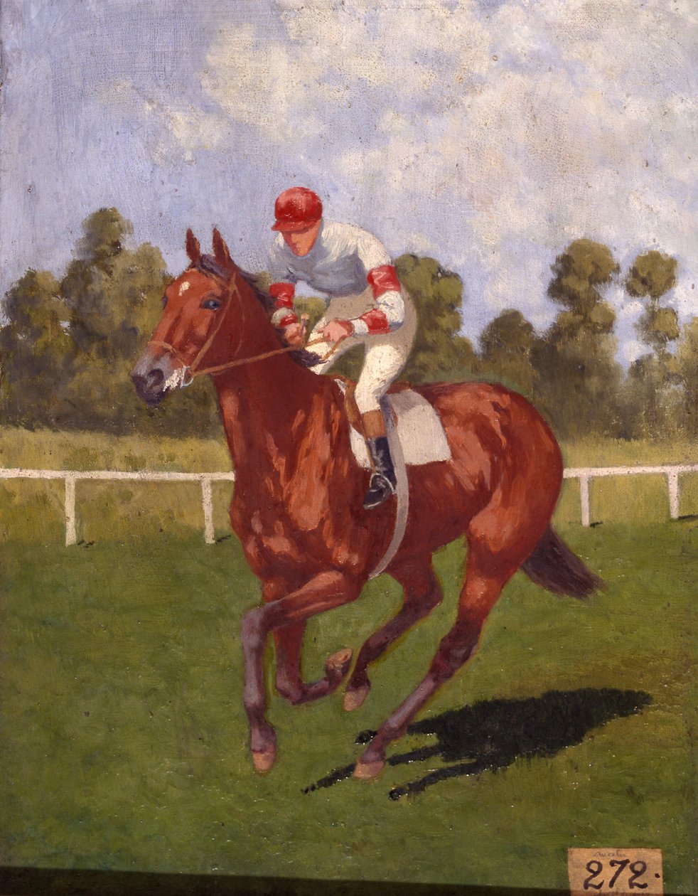 Racerhest af Charles Ancelin