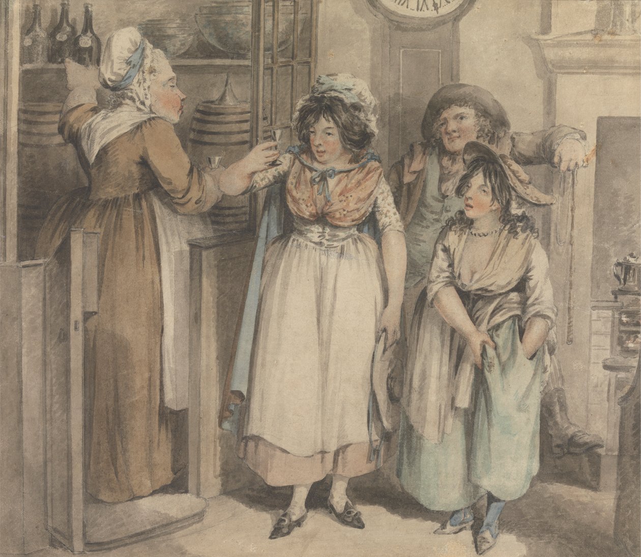 Forfriskning på St. Giles af Charles Ansell