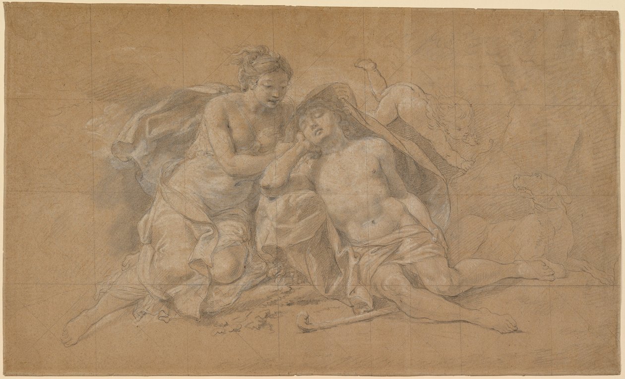 Diana og Endymion af Charles Antoine Coypel