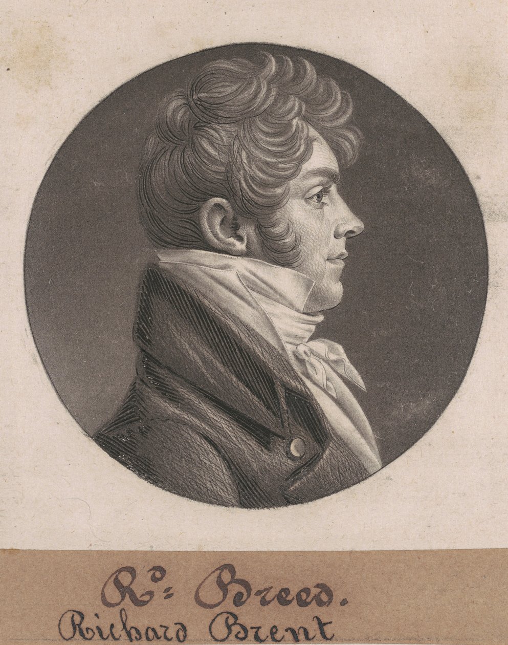 Richard Brent af Charles B.J. Févret de Saint Mémin