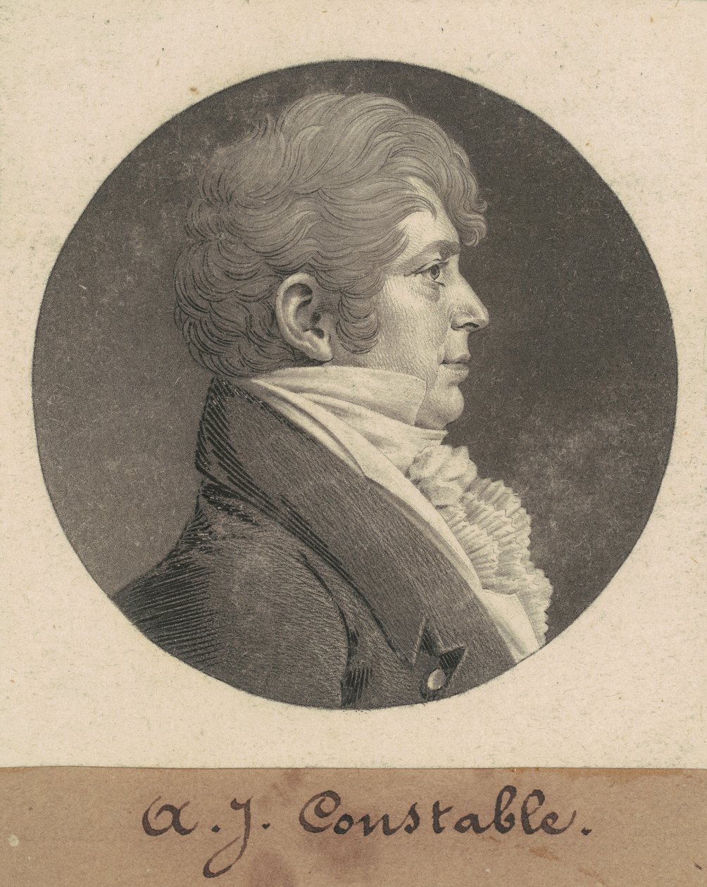 A. J. Konstabel af Charles B. J. Févret de Saint Mémin