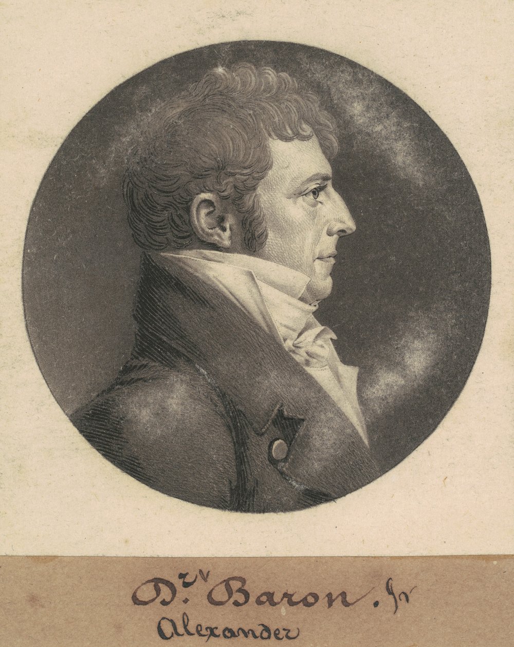 Alexander Baron, Jr. af Charles B. J. Févret de Saint Mémin