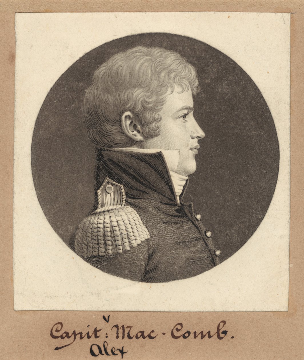 Alexander Macomb, Jr. af Charles B. J. Févret de Saint Mémin