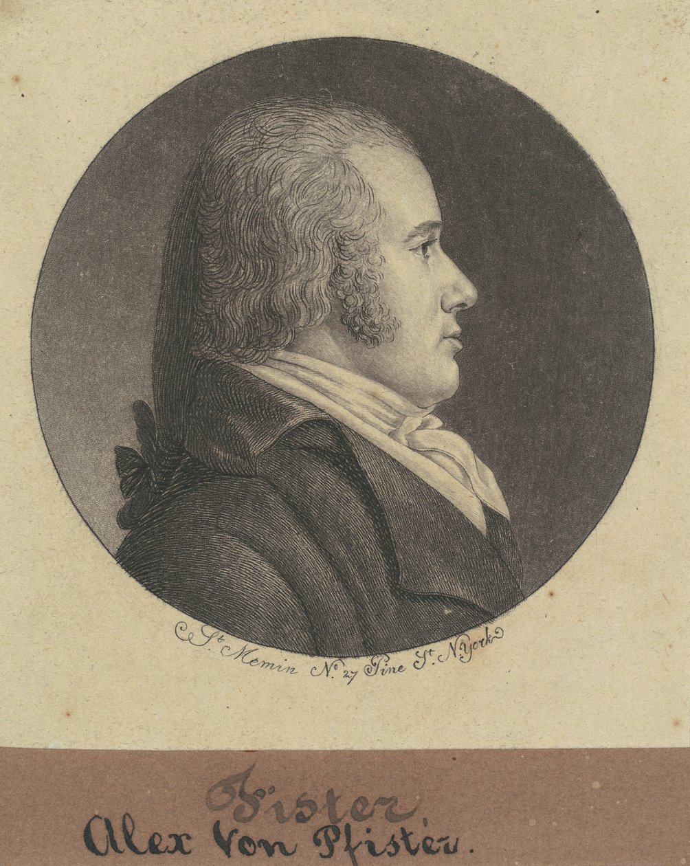 Alexander von Pfister af Charles B. J. Févret de Saint Mémin