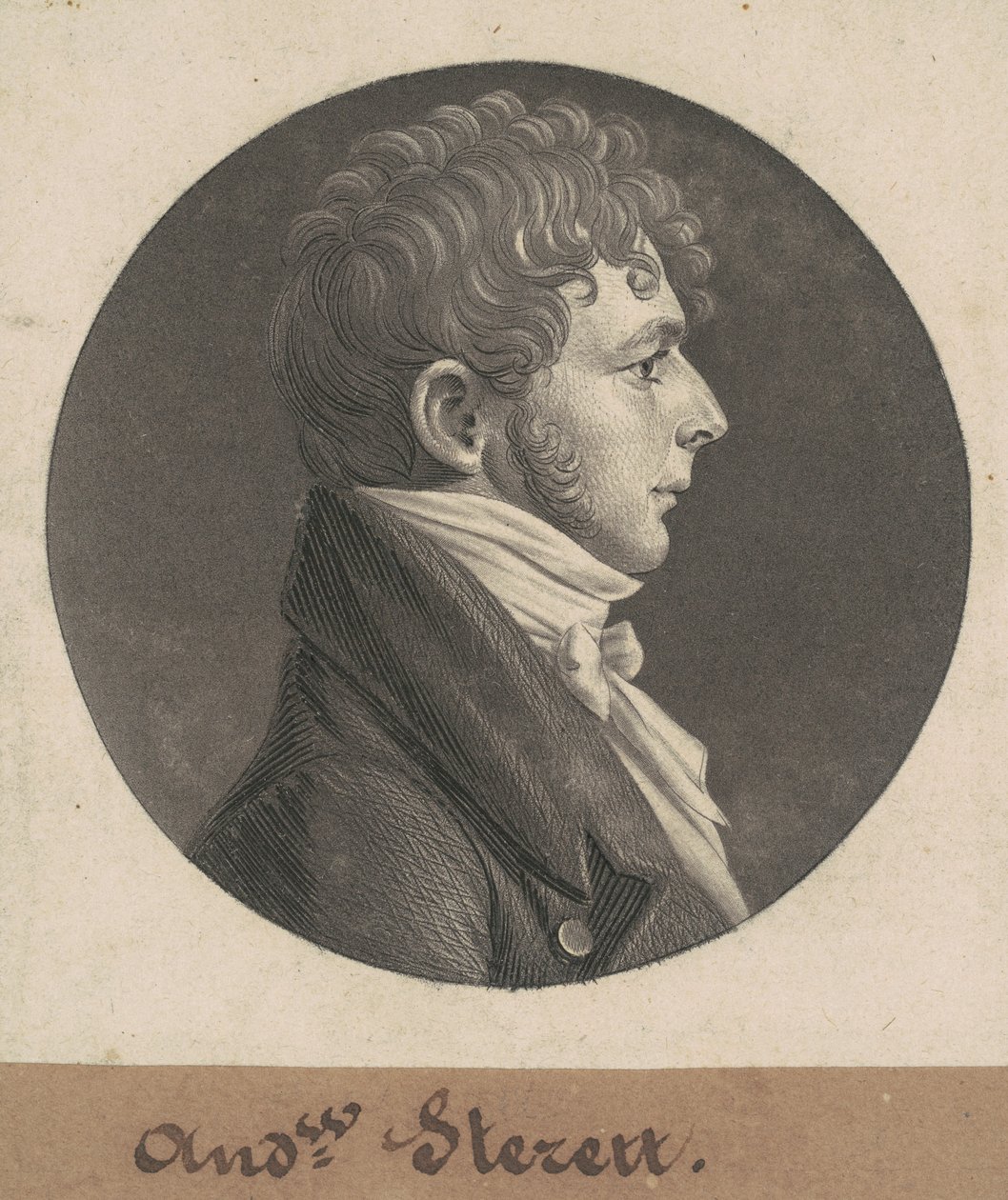Andrew Sterett af Charles B. J. Févret de Saint Mémin