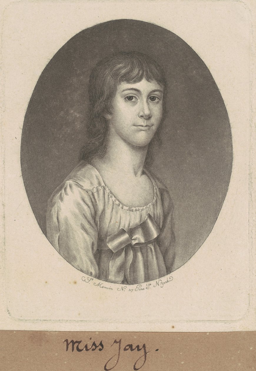 Ann Jay af Charles B. J. Févret de Saint Mémin