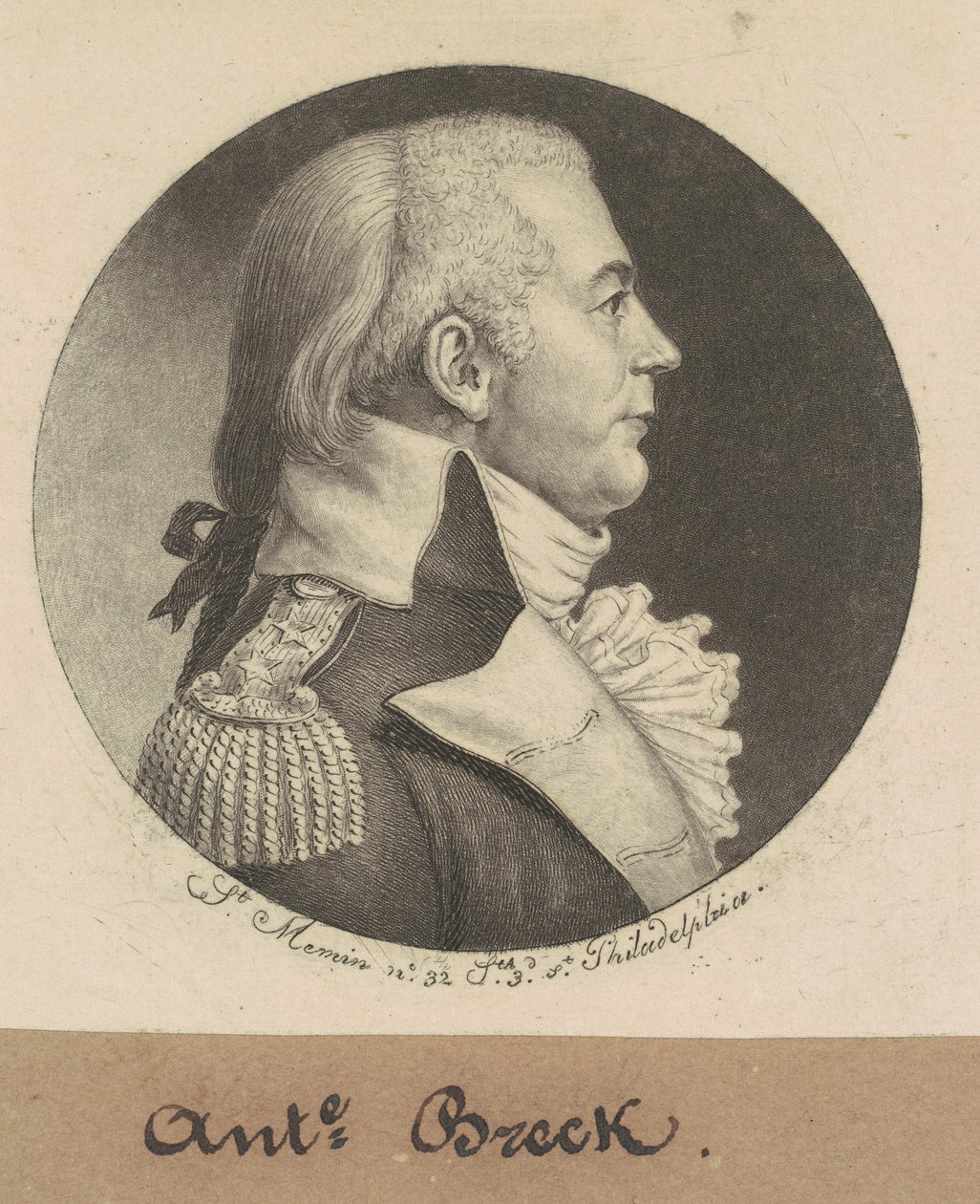 Anthony Breck af Charles B. J. Févret de Saint Mémin