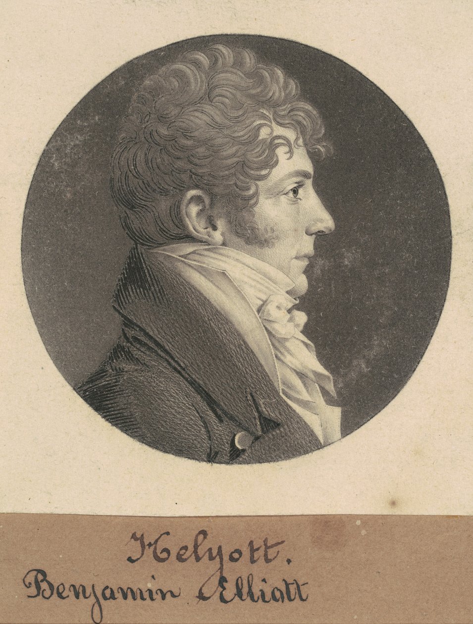 Benjamin Elliott af Charles B. J. Févret de Saint Mémin