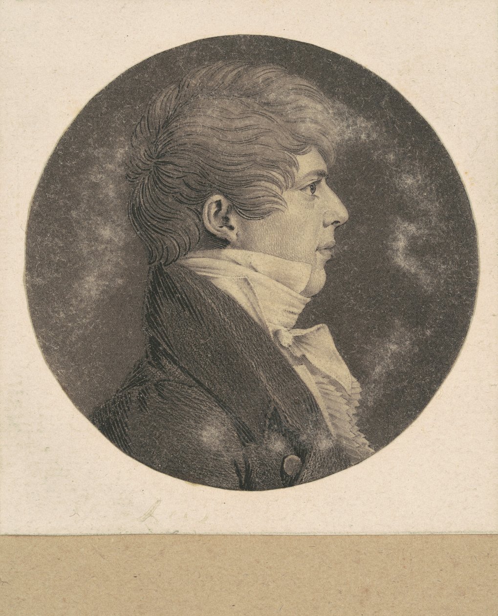 Benjamin Harrison VII af Charles B. J. Févret de Saint Mémin