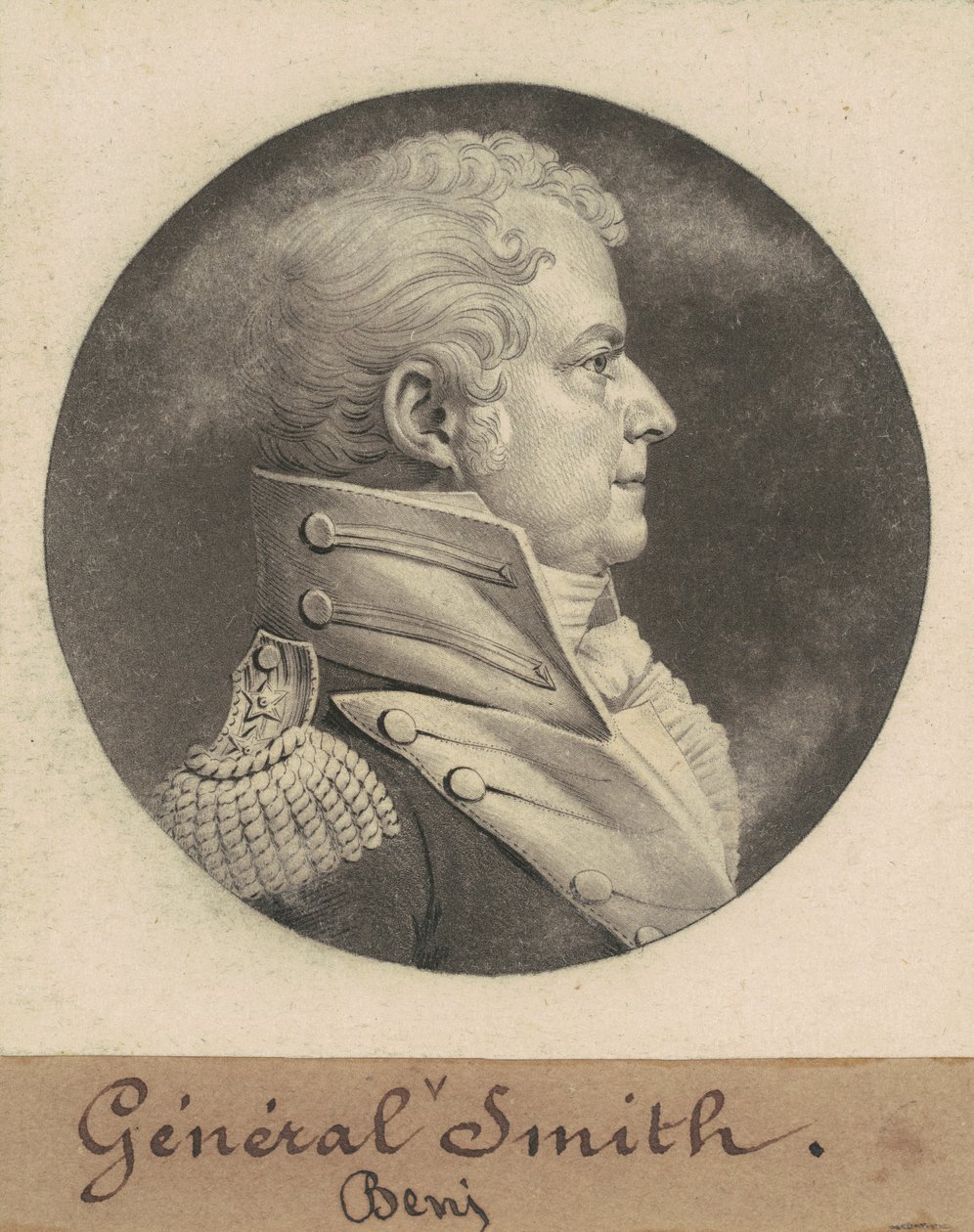 Benjamin Smith af Charles B. J. Févret de Saint Mémin