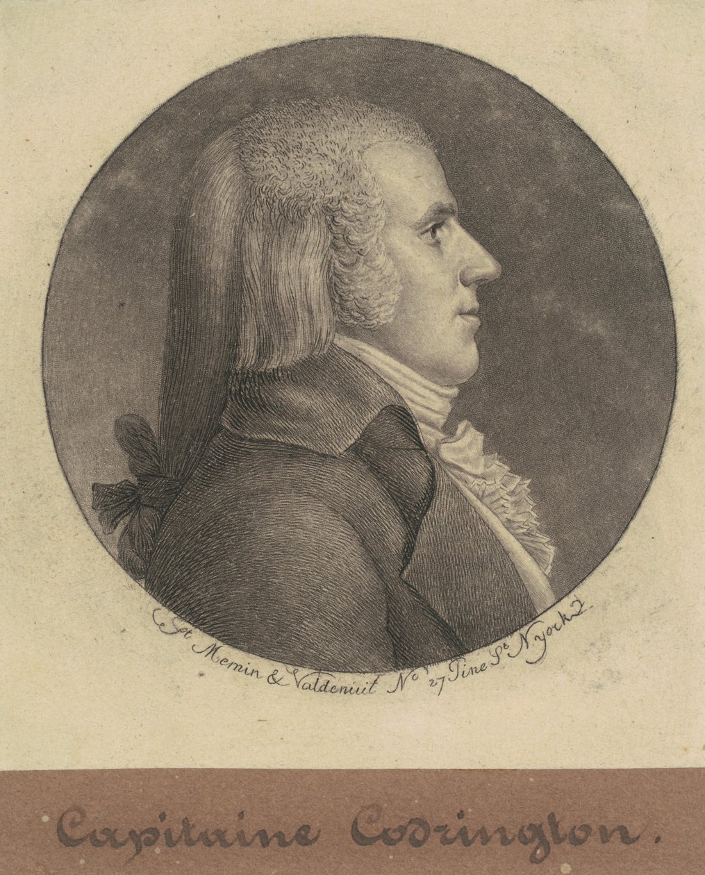 Kaptajn Codrington af Charles B. J. Févret de Saint Mémin