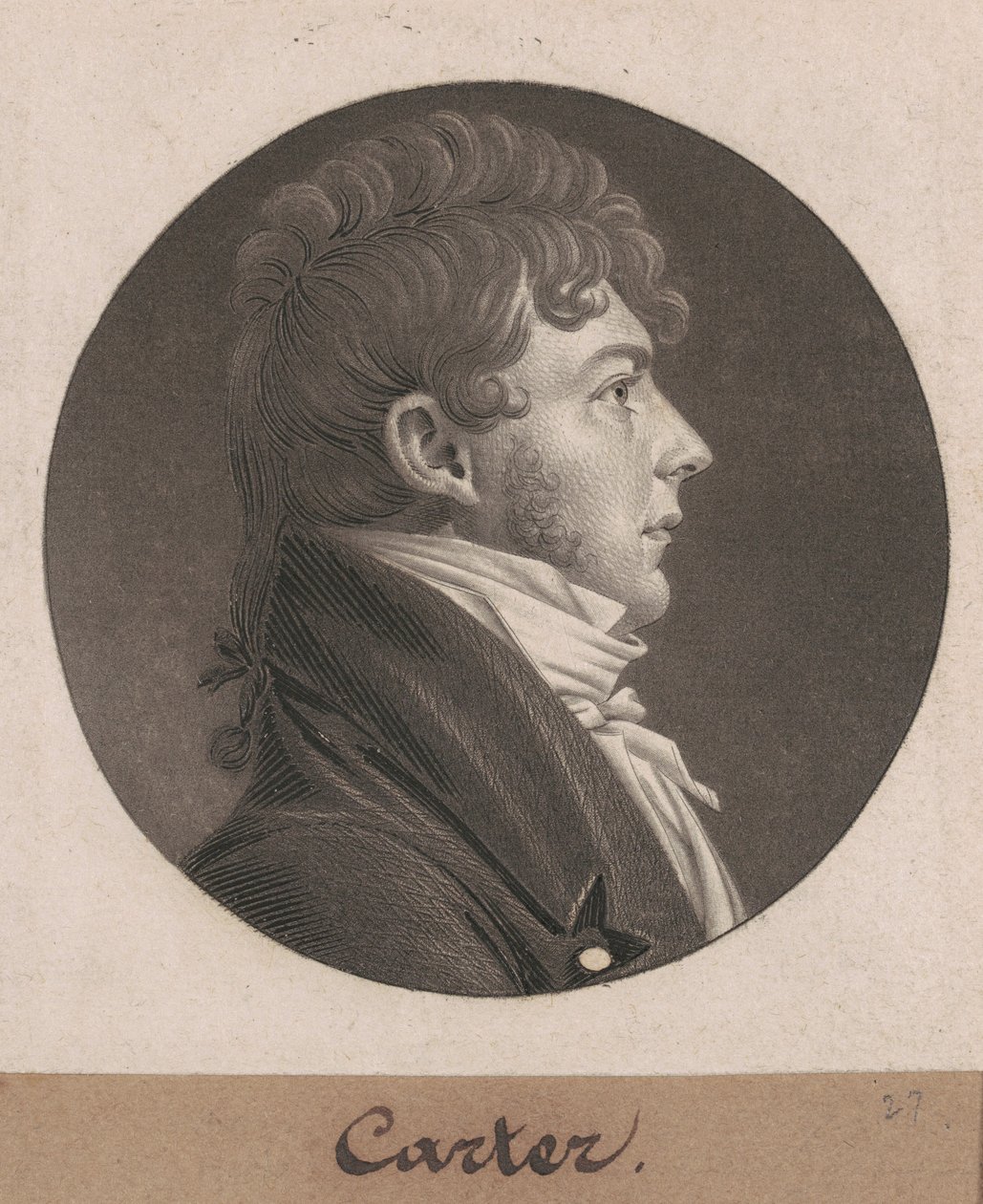 Carter af Charles B. J. Févret de Saint Mémin