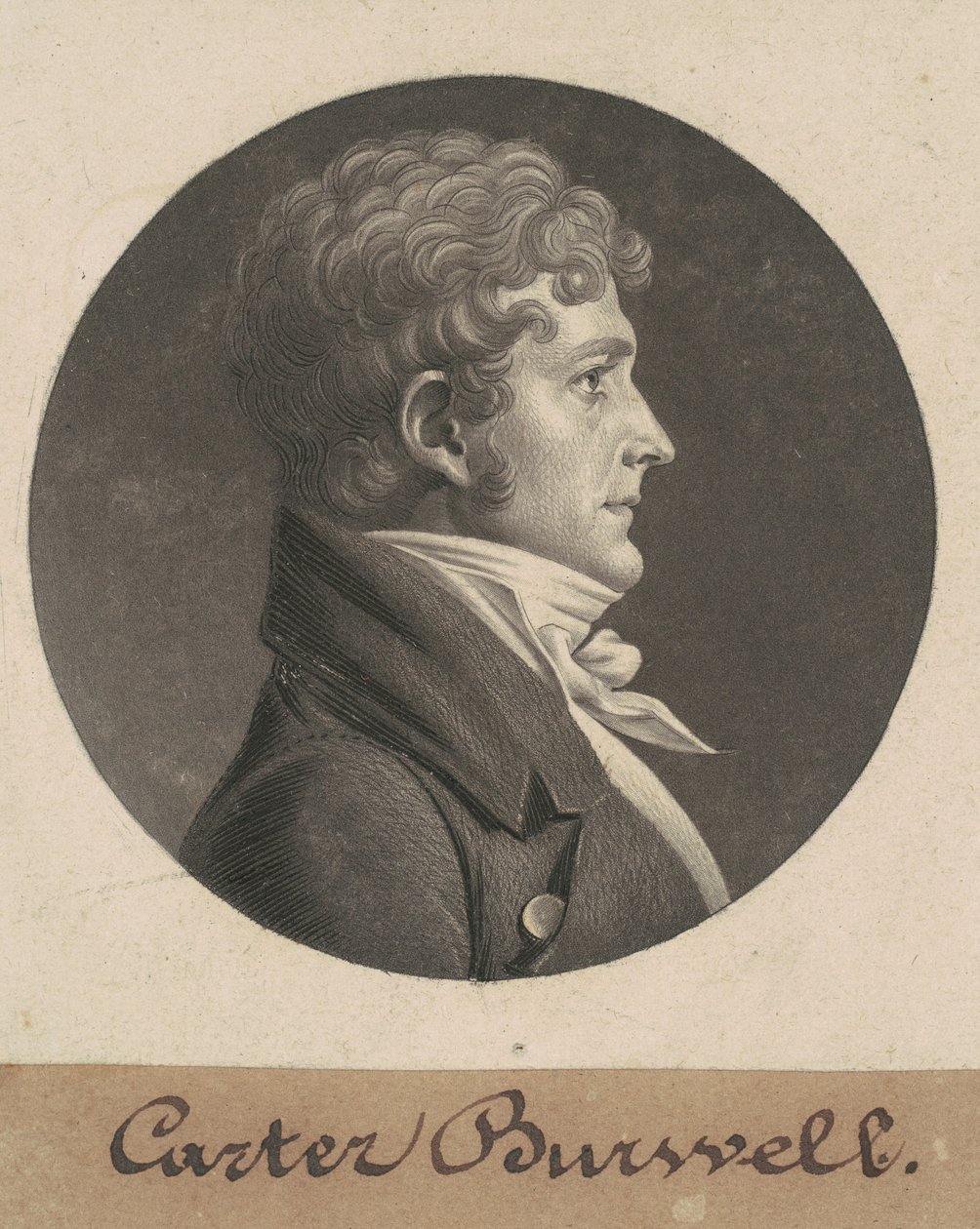 Carter Burwell af Charles B. J. Févret de Saint Mémin