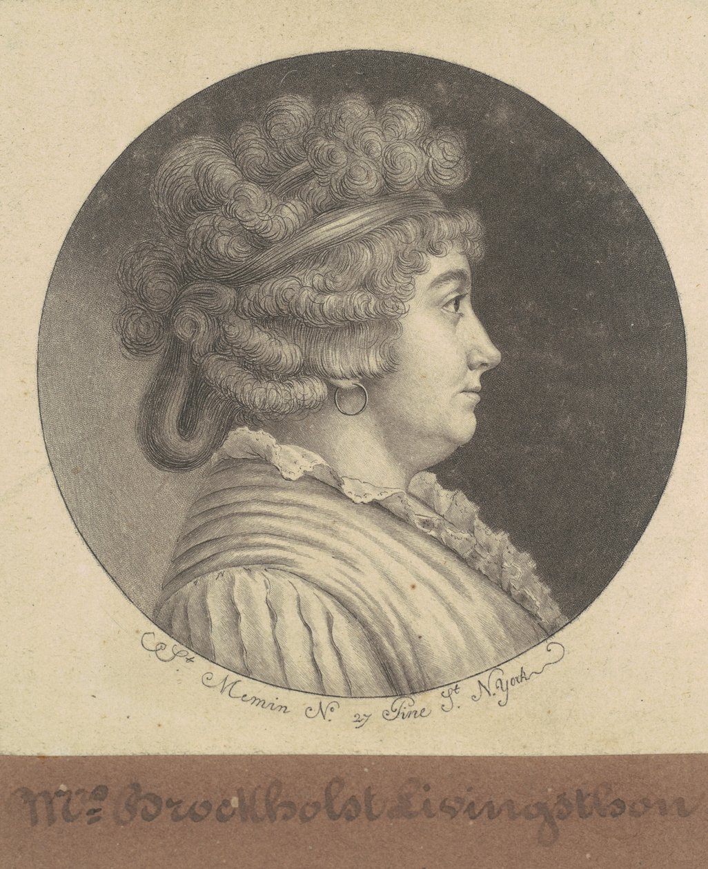 Catherine Kettle Bag Livingston af Charles B. J. Févret de Saint Mémin