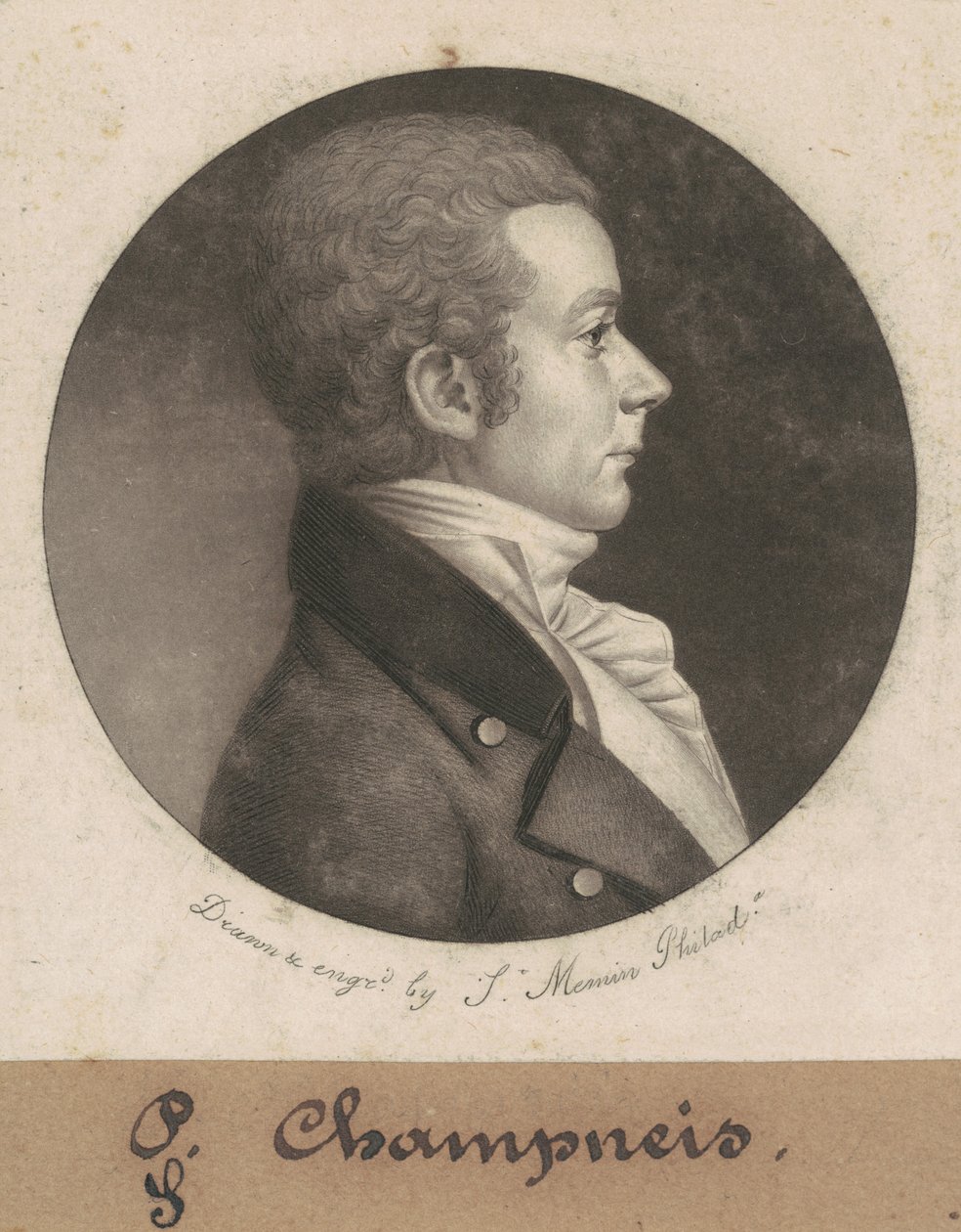 Du taber af Charles B. J. Févret de Saint Mémin