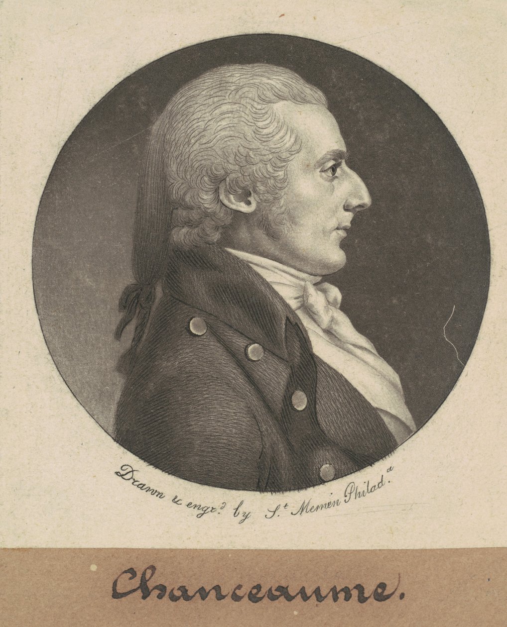 Chanceaume af Charles B. J. Févret de Saint Mémin