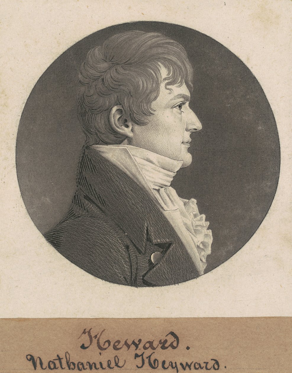 Chapman Johnson af Charles B. J. Févret de Saint Mémin