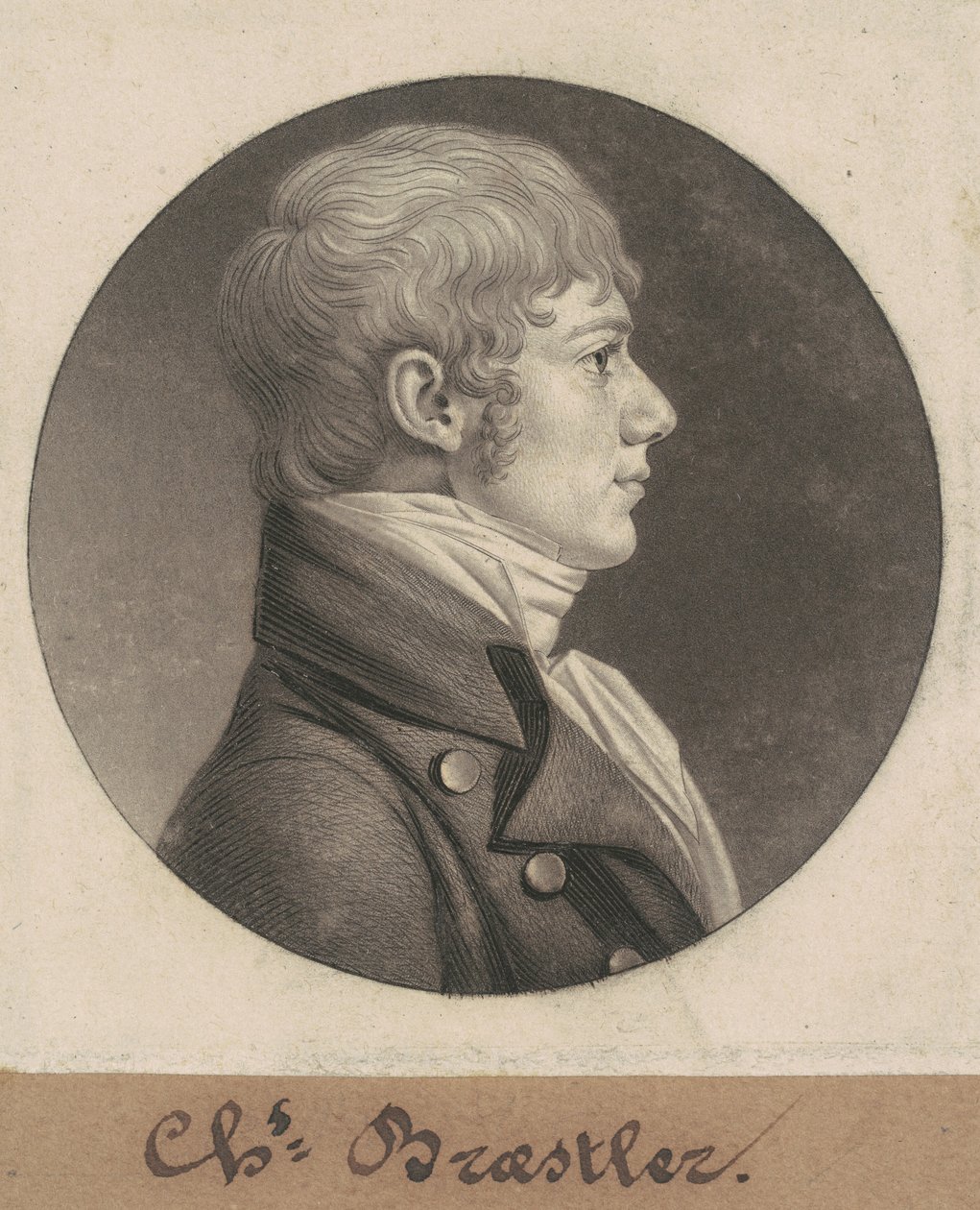 Charles Braestler af Charles B. J. Févret de Saint Mémin