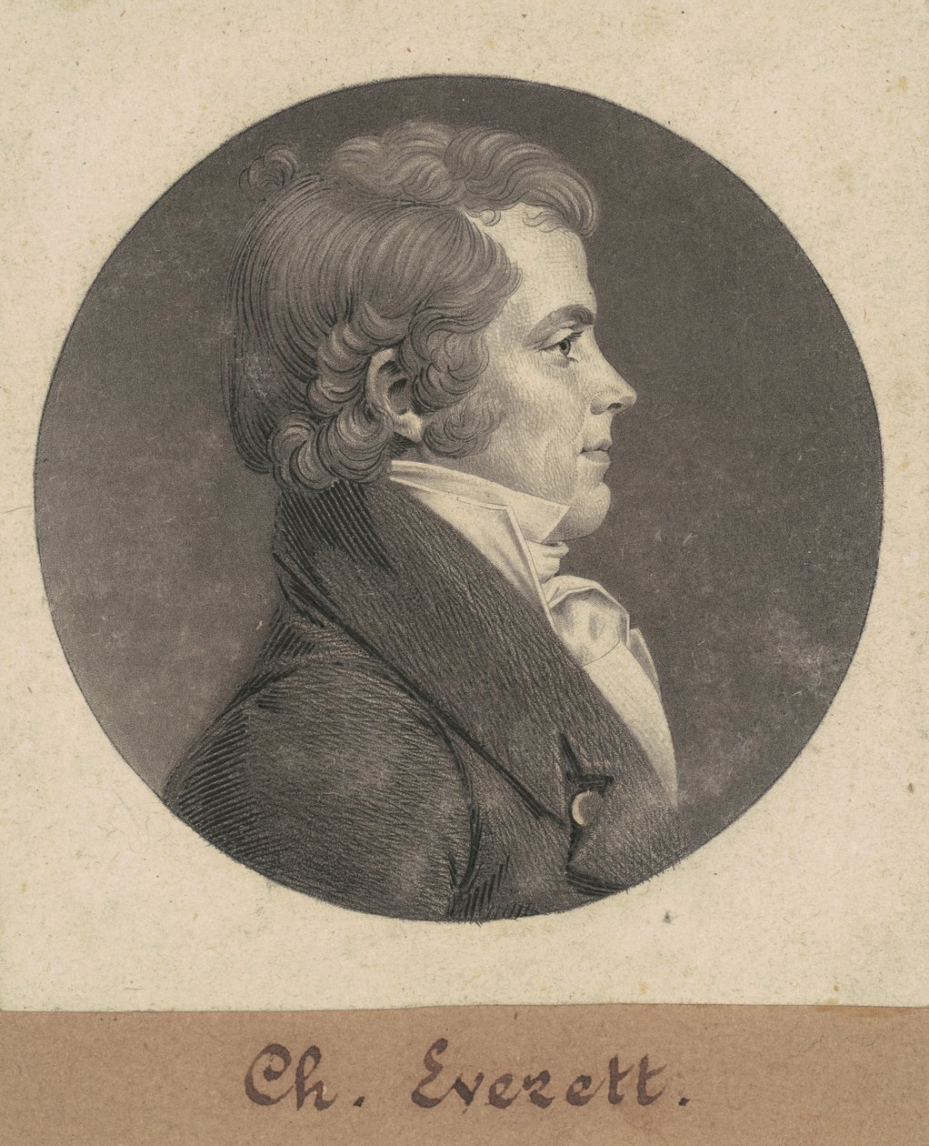 Charles Everett af Charles B. J. Févret de Saint Mémin