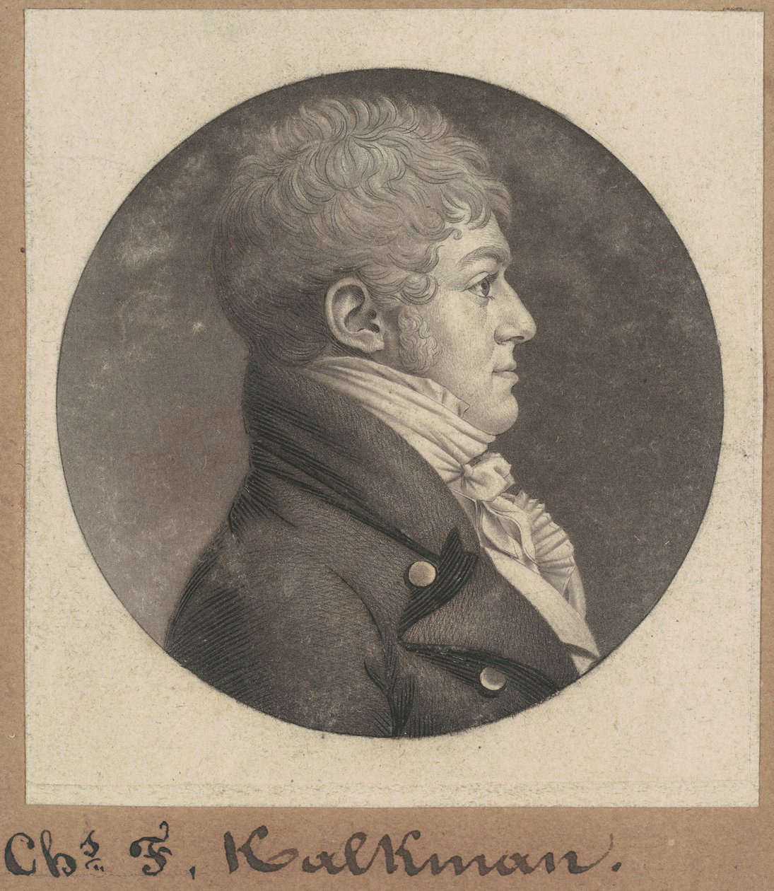 Charles F. Kalkman af Charles B. J. Févret de Saint Mémin