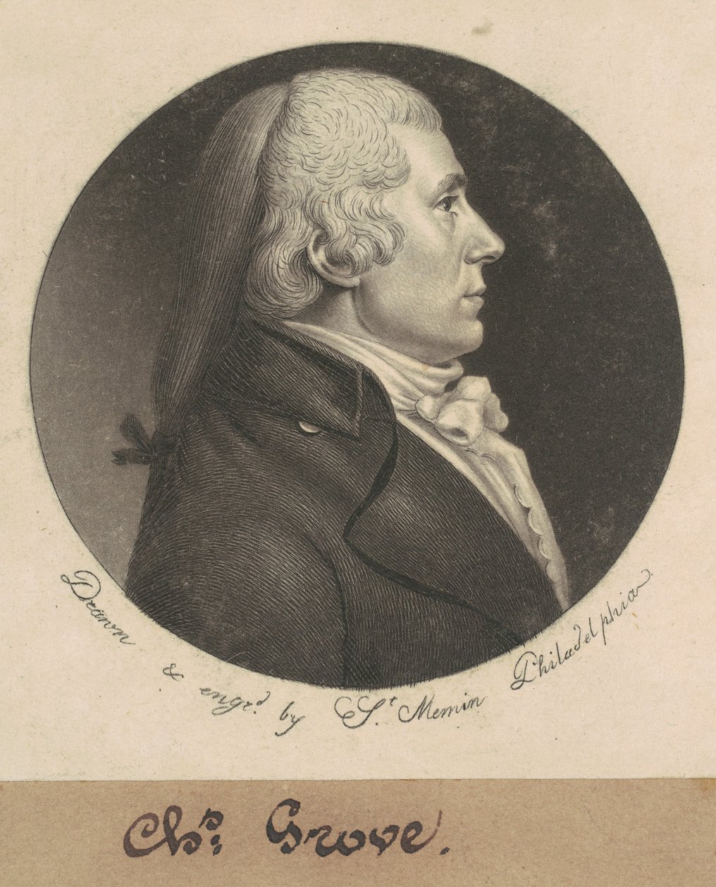 Charles Grove af Charles B. J. Févret de Saint Mémin