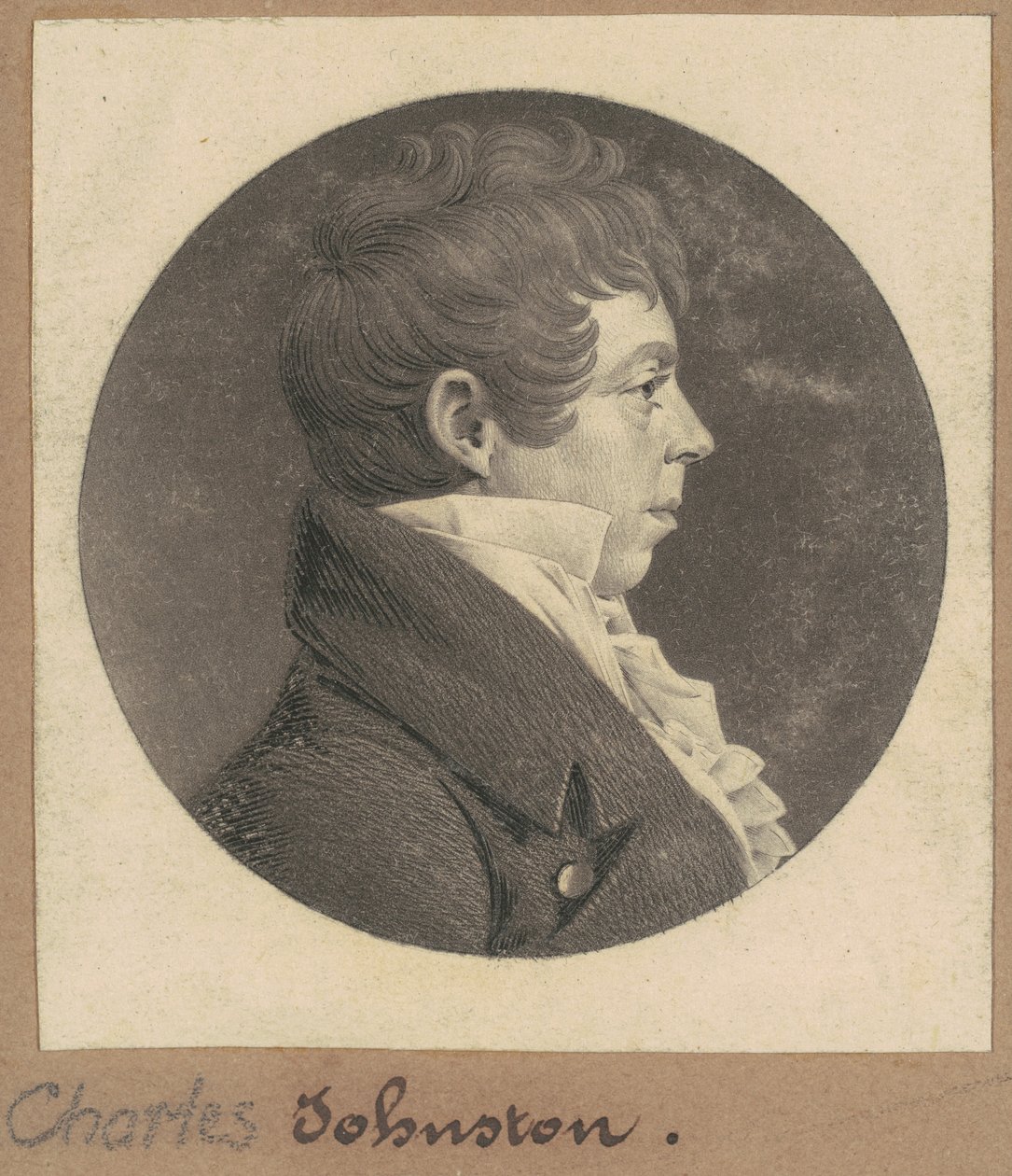 Charles Johnston af Charles B. J. Févret de Saint Mémin