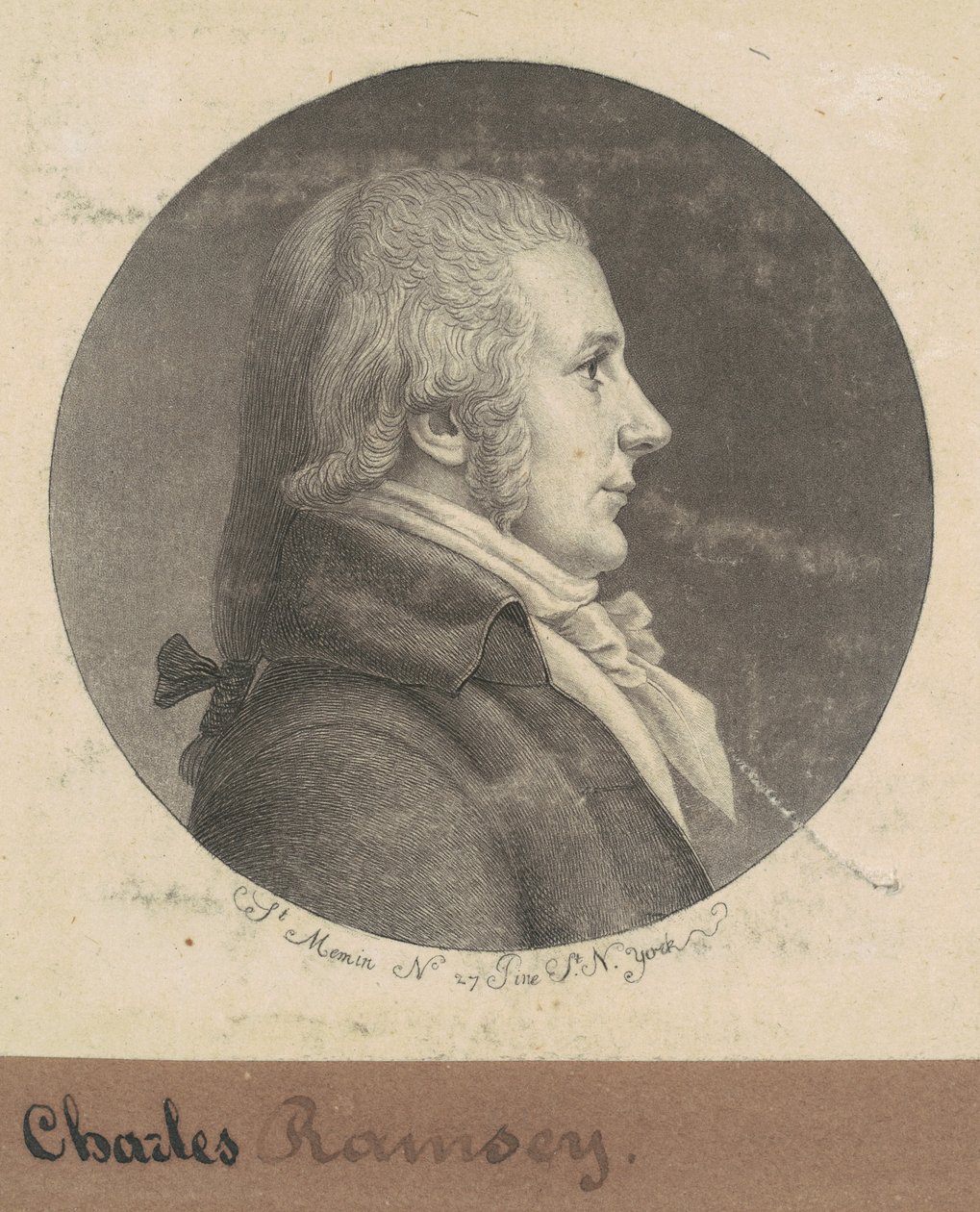 Charles Ramsay af Charles B. J. Févret de Saint Mémin