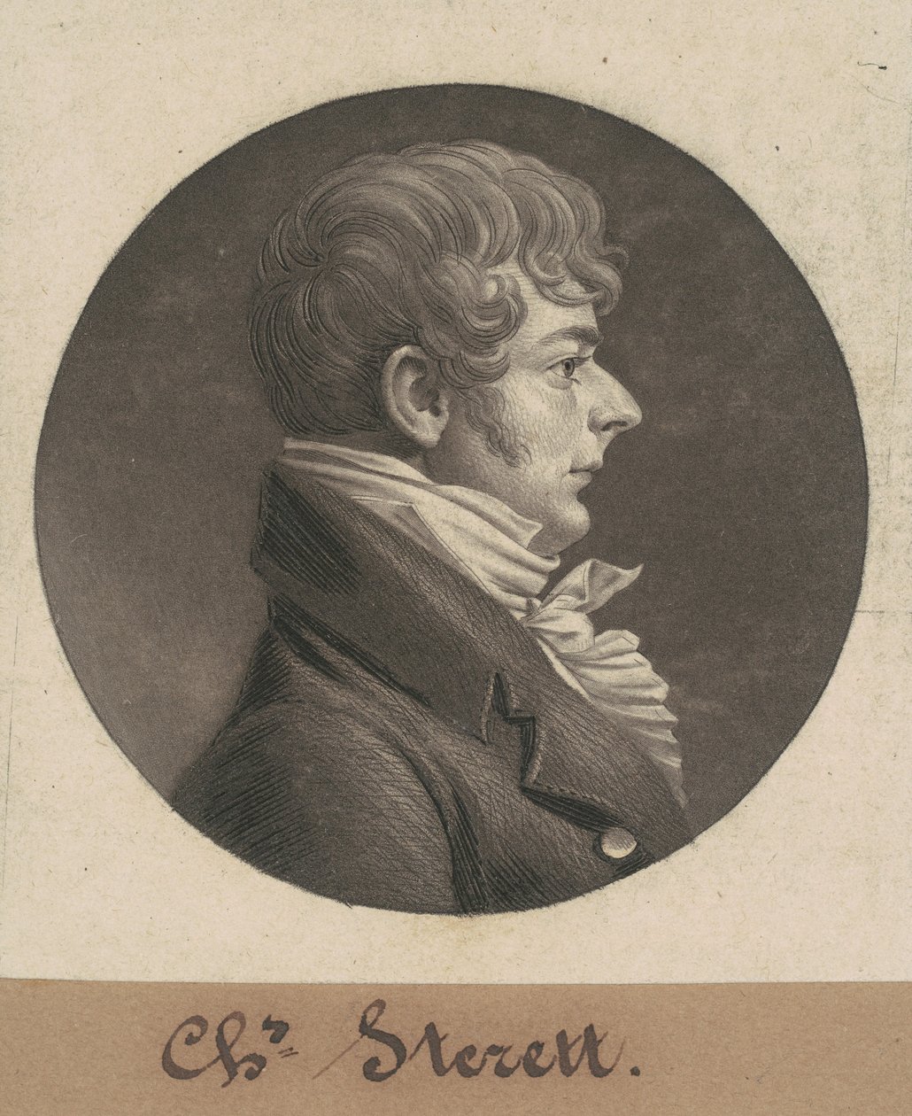 Charles Sterett af Charles B. J. Févret de Saint Mémin