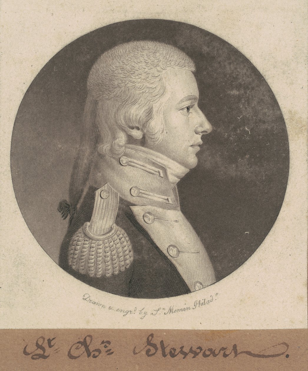 Charles Stewart af Charles B. J. Févret de Saint Mémin