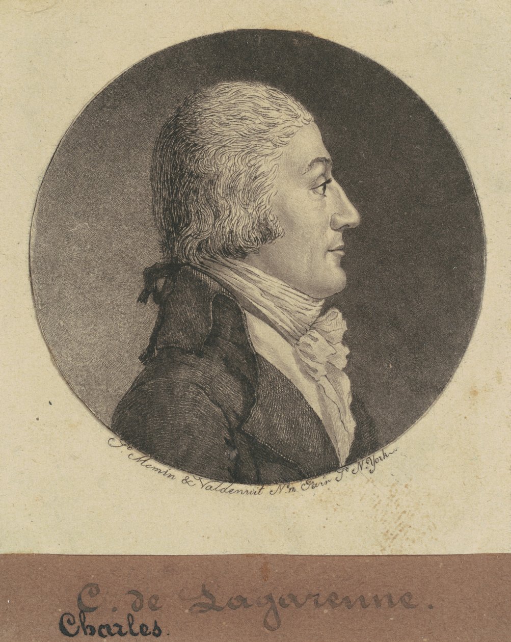 charles de lagarenne af Charles B. J. Févret de Saint Mémin