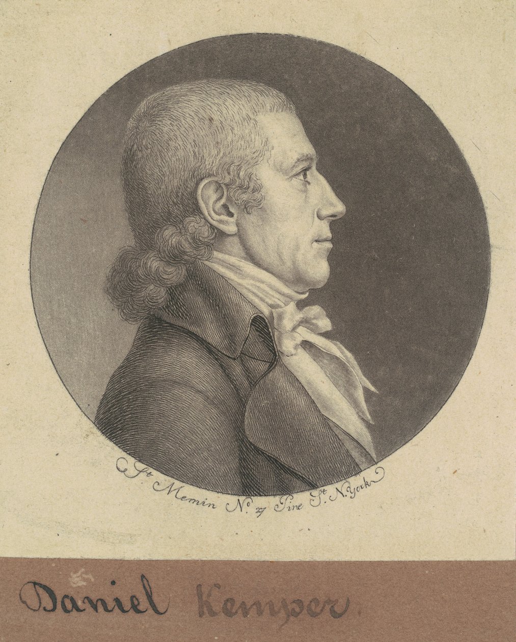 Daniel Kemper af Charles B. J. Févret de Saint Mémin
