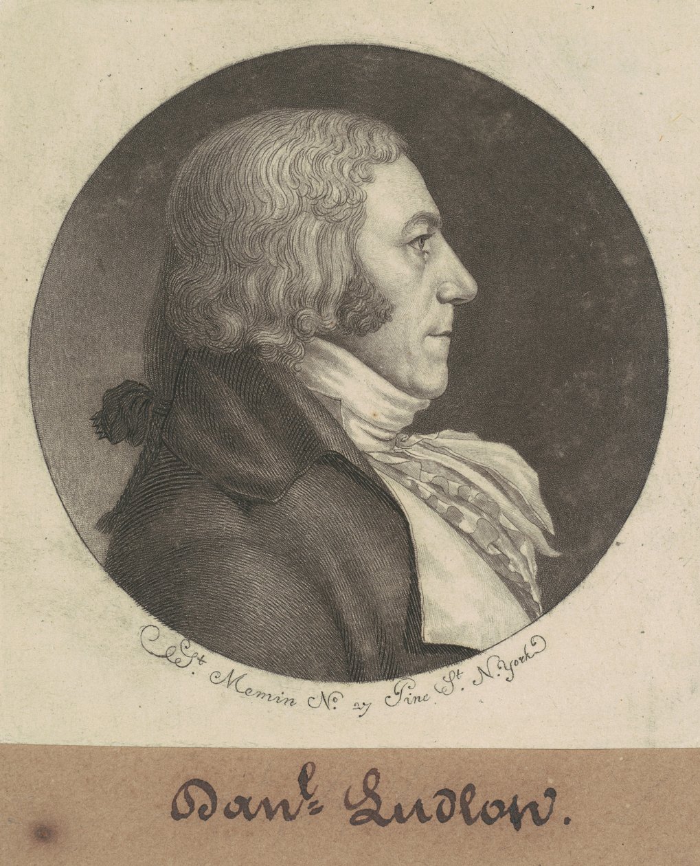Daniel Ludlow af Charles B. J. Févret de Saint Mémin