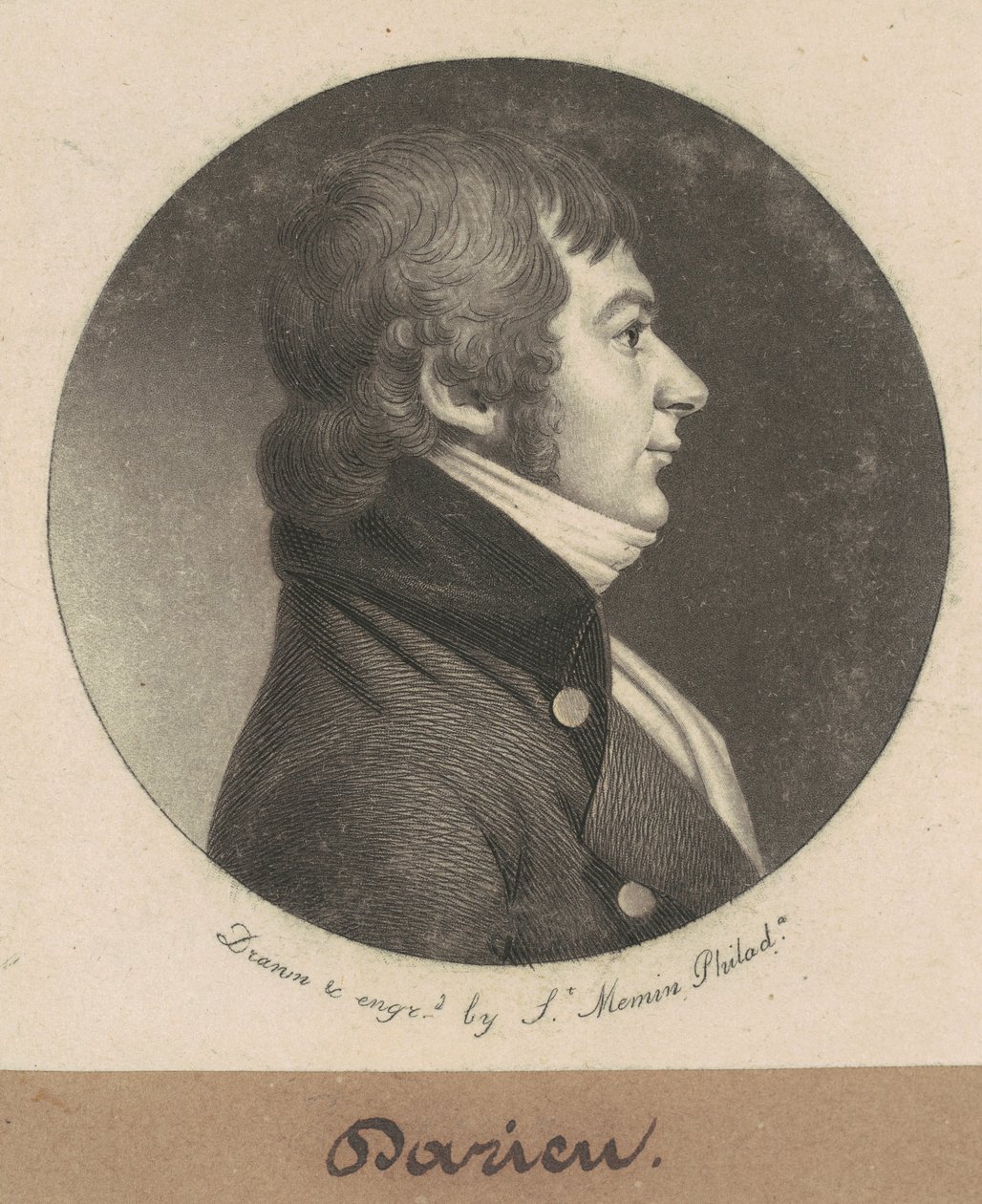 Darius af Charles B. J. Févret de Saint Mémin