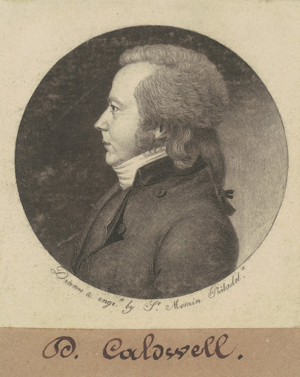 David Caldwell af Charles B. J. Févret de Saint Mémin